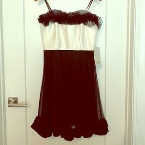 jill stuart strapless party dress nwt size 8